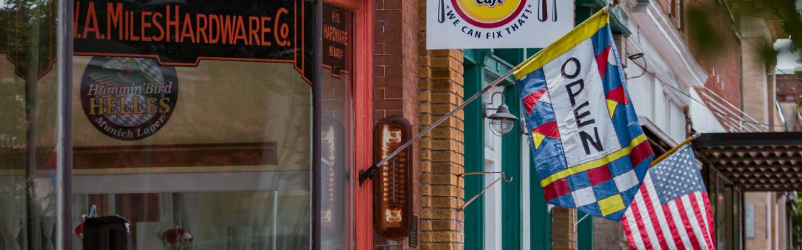 Warrenton Downtown Store Fronts 