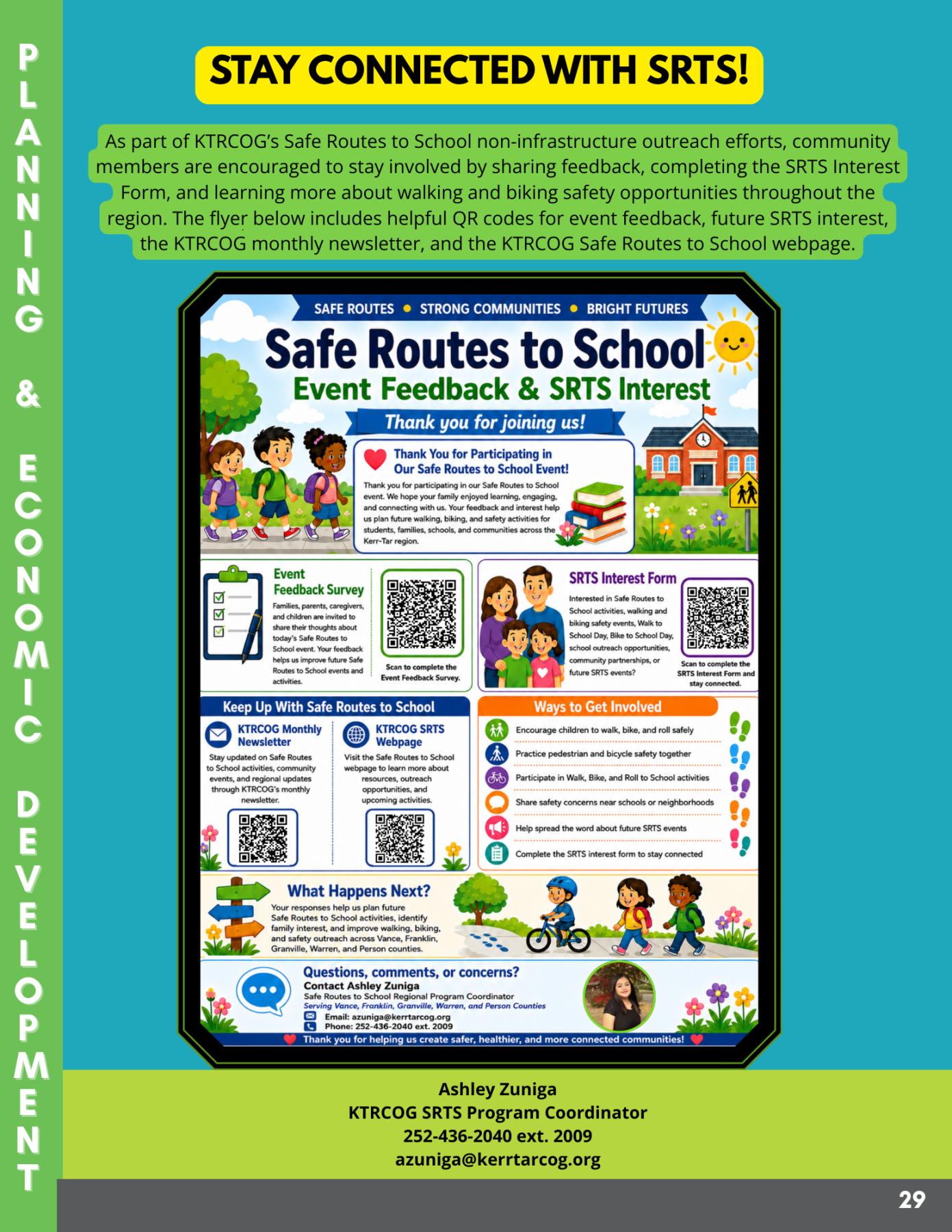 Stay Connected With SRTS!